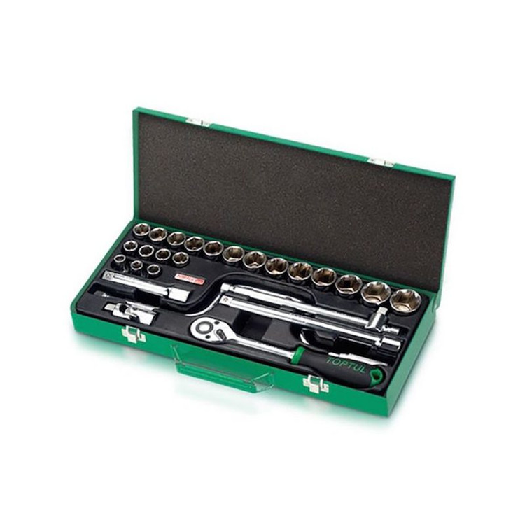 خرید جعبه بکس ۲۶ پارچه تاپتول | کیفیت حرفهای برای کار تخصصی